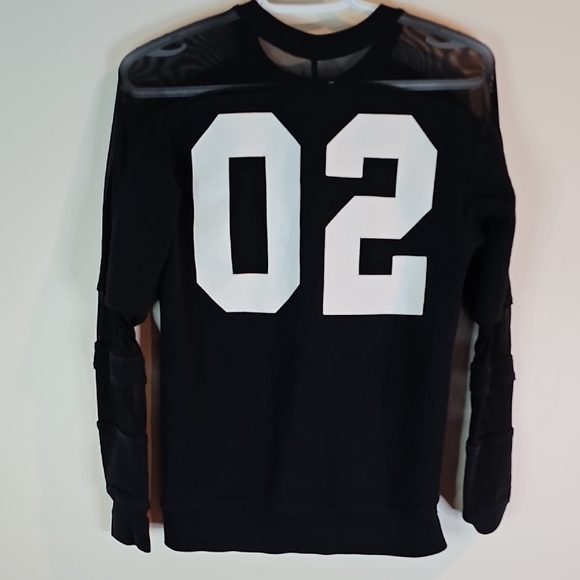 True Religion Black Crewneck Sweater with Logo - Picture 5 of 7